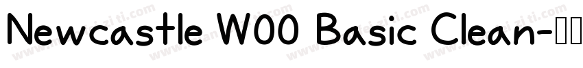 Newcastle W00 Basic Clean字体转换